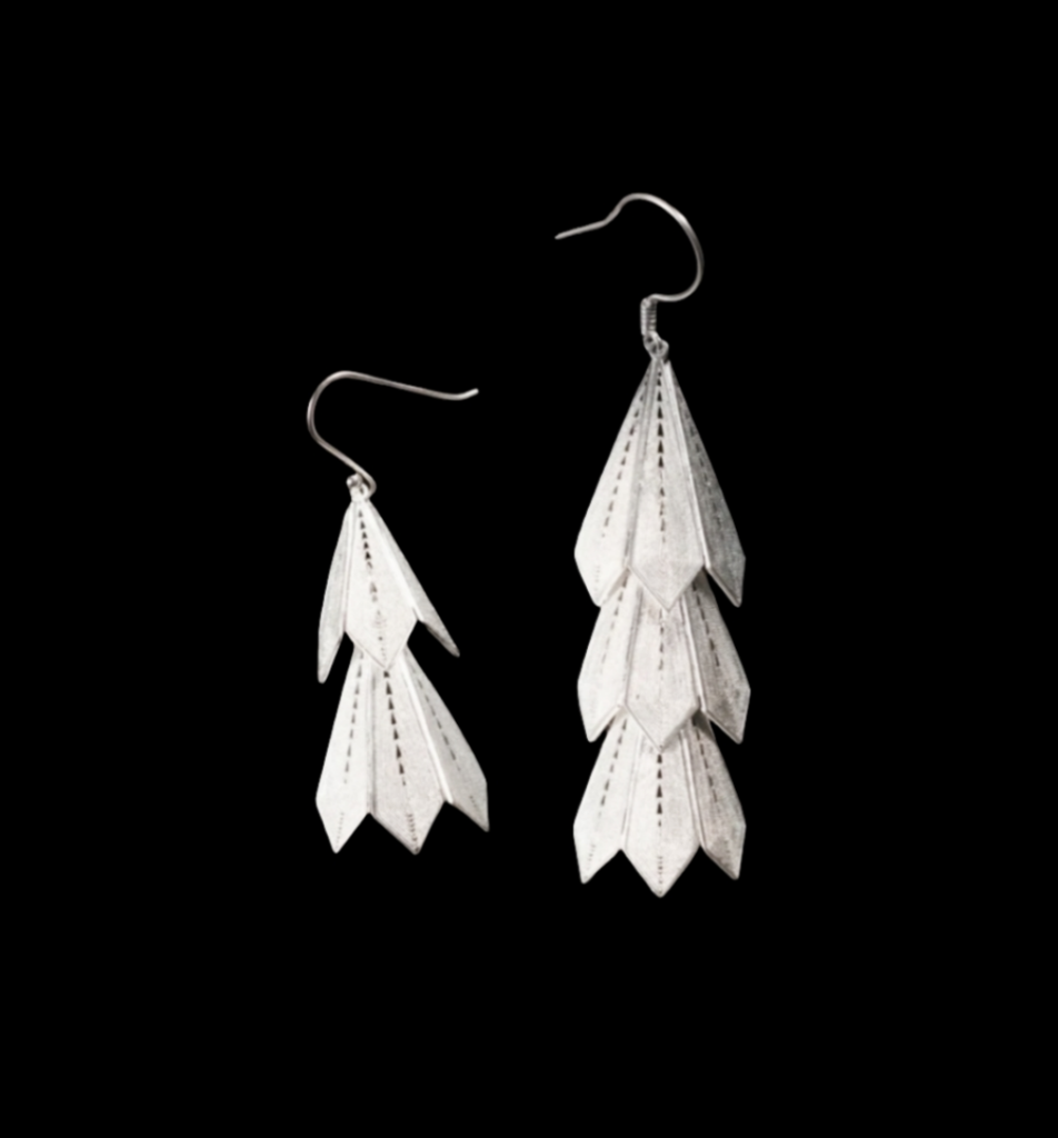 Discover the serenity of Zen through Ethereal Echoes, our intricately designed earrings that blend timeless craftsmanship with artistic expression. Inspired by nature's delicate forms, each piece symbolizes harmony, balance, and understated elegance. Perfect for those seeking to adorn themselves with meaningful beauty.