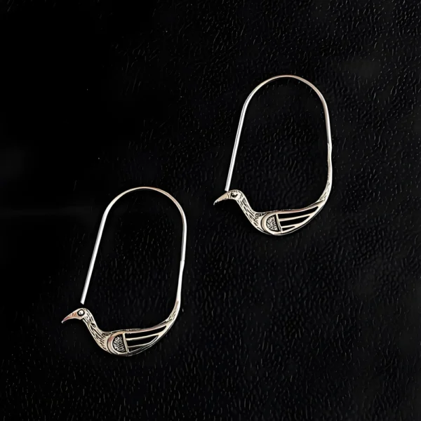 Intriguing Earrings in Silver