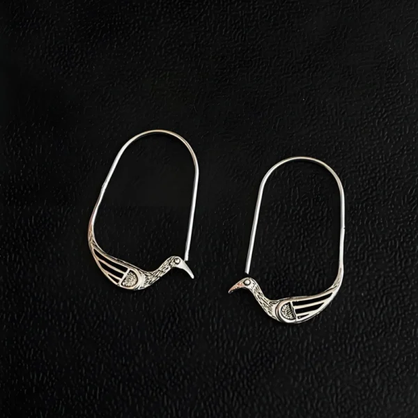 Intriguing Earrings in Silver